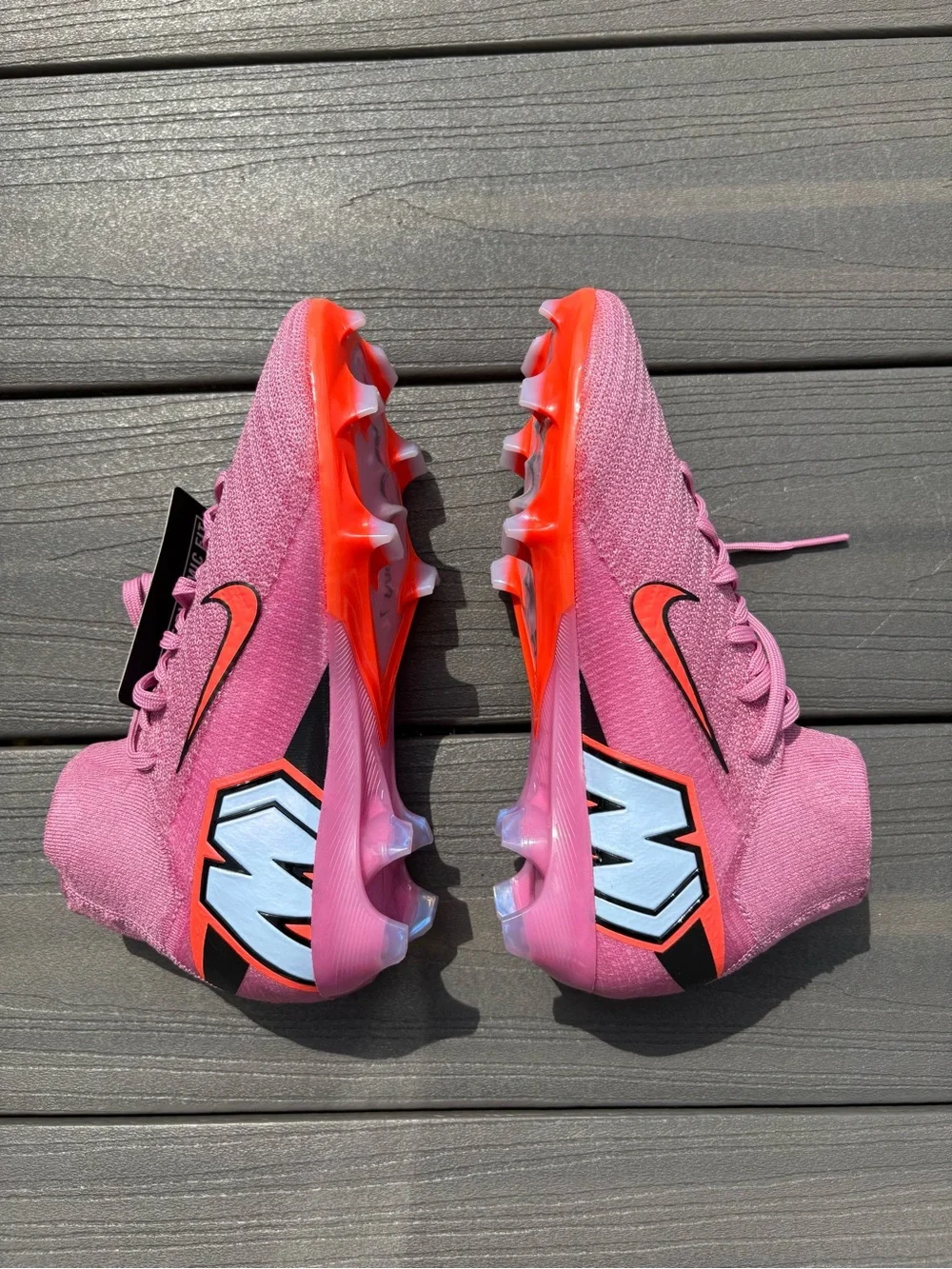 Nike Kids Size 5 Mercurial Superfly 10 Elite High Top Firm Ground Soccer Cleats